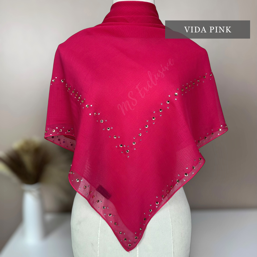 Tudung Bawal Eddelyn (Bawal No 1)