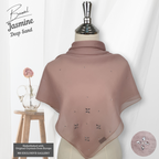 Tudung Bawal Jasmine Crystal SWA (Bawal No 1)