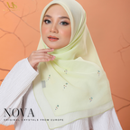 Tudung Bawal Nova Crystal SWA (Bawal No 1)