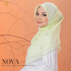 Tudung Bawal Nova Crystal SWA (Bawal No 1)