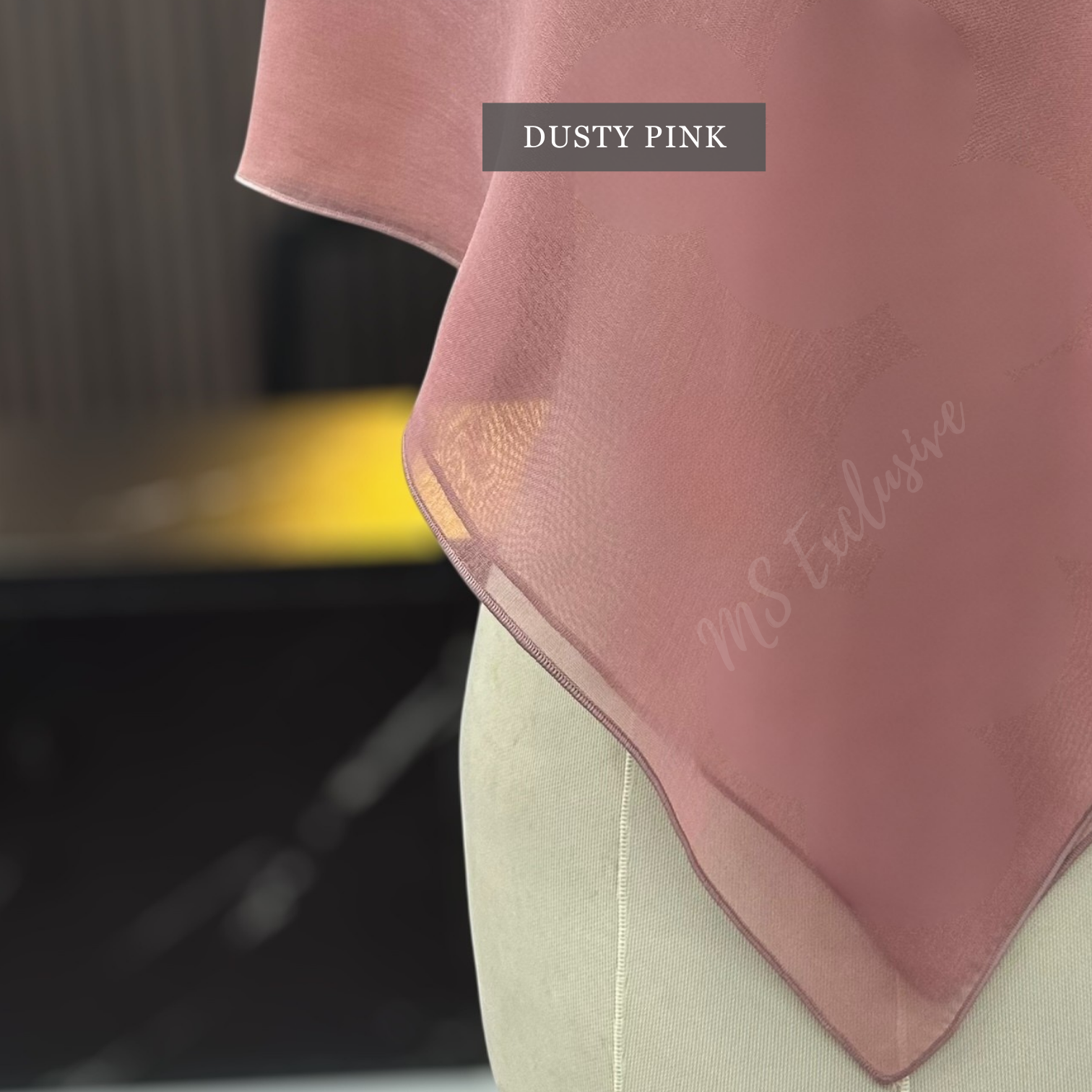 Tudung Bawal Adara Crystal SWA (Bawal No 1)