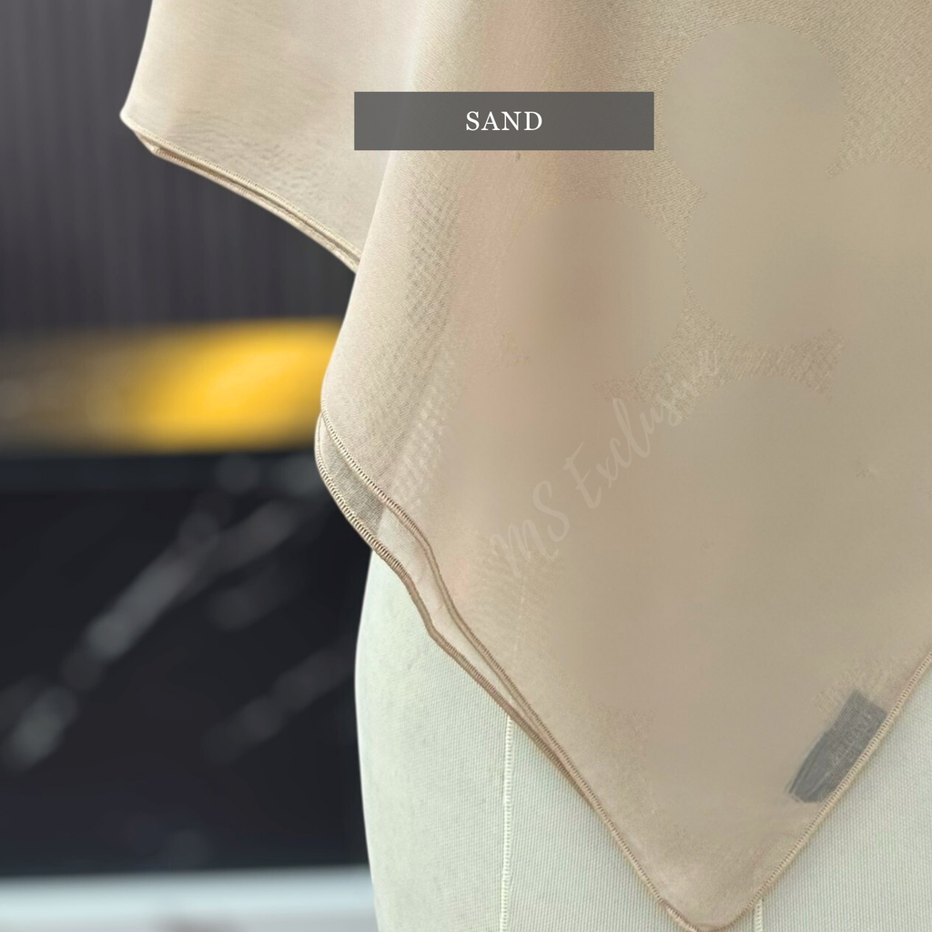 Tudung Bawal Tabur Suri Crystal SWA (Bawal No 1)