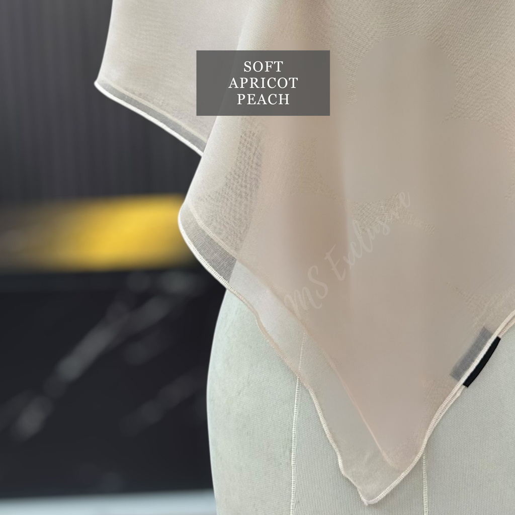 Tudung Bawal Tabur Suri Crystal SWA (Bawal No 1)