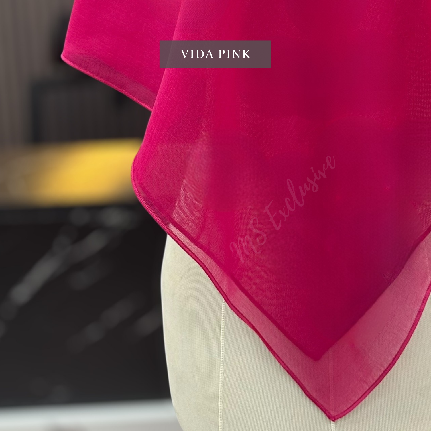 Tudung Bawal Adara Crystal SWA (Bawal No 1)