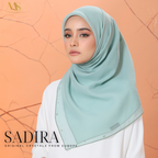 Tudung Bawal Sadira Crystal SWA (Bawal No 1)