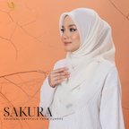 Tudung Bawal Sakura Crystal SWA (Bawal No 1)