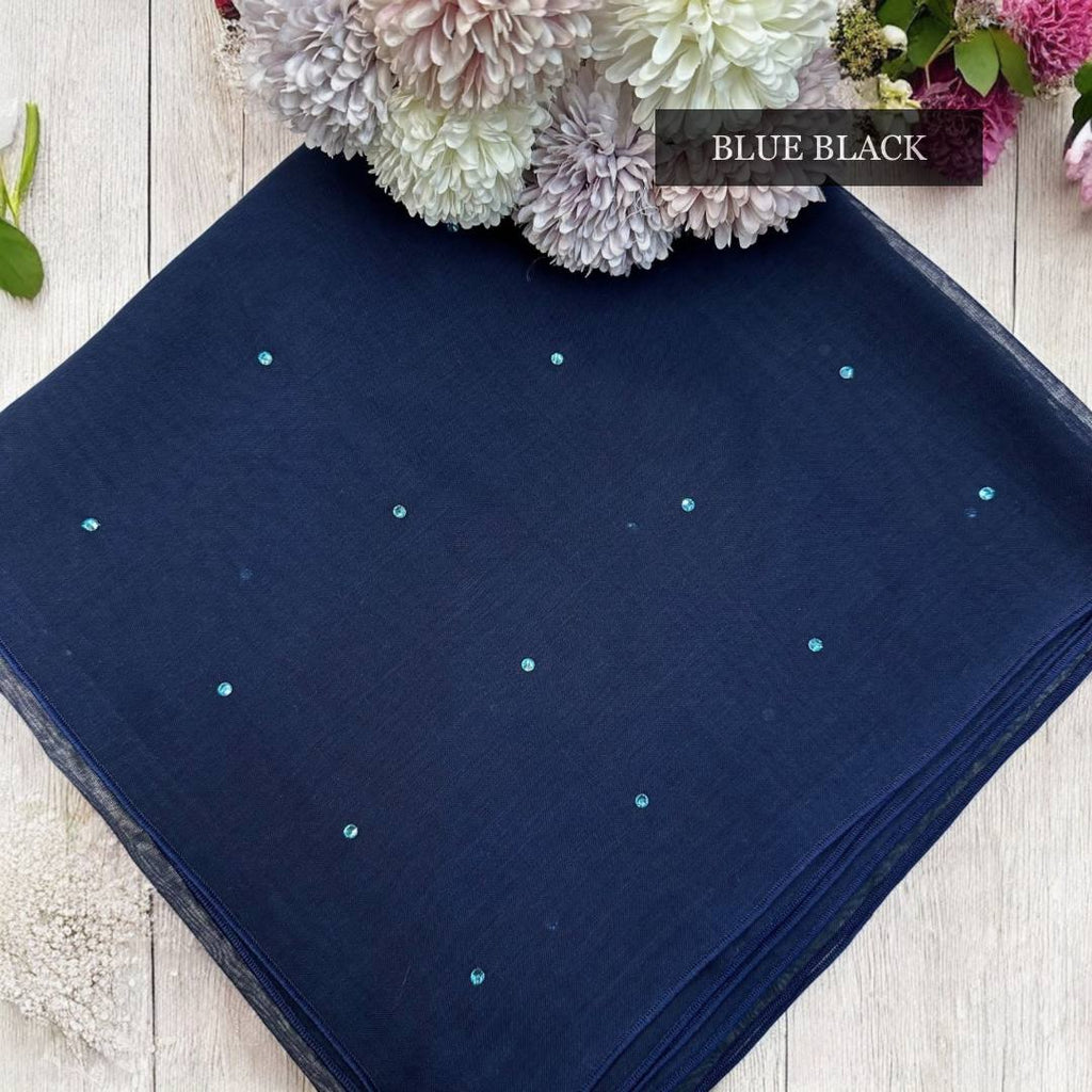 Tudung Bawal Tabur Crystal Colour (Bawal No 1)