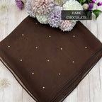 Tudung Bawal Tabur Crystal Colour (Bawal No 1)
