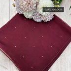 Tudung Bawal Tabur Crystal Colour (Bawal No 1)