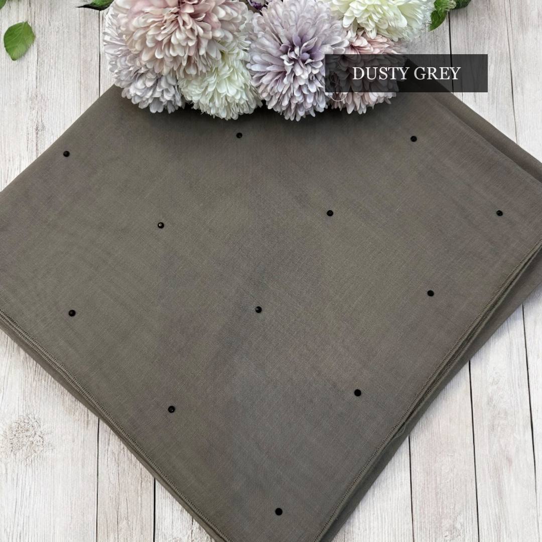Tudung Bawal Tabur Crystal Colour (Bawal No 1)