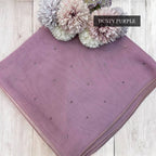 Tudung Bawal Tabur Crystal Colour (Bawal No 1)