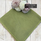 Tudung Bawal Tabur Crystal Colour (Bawal No 1)