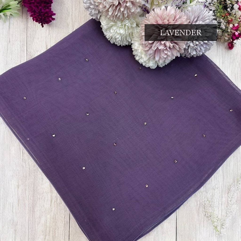 Tudung Bawal Tabur Crystal Colour (Bawal No 1)