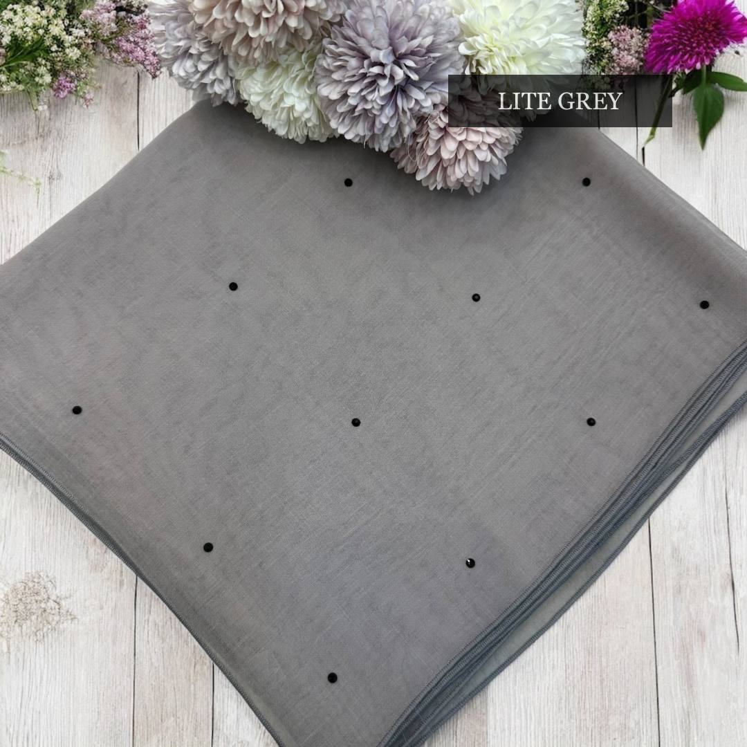 Tudung Bawal Tabur Crystal Colour (Bawal No 1)