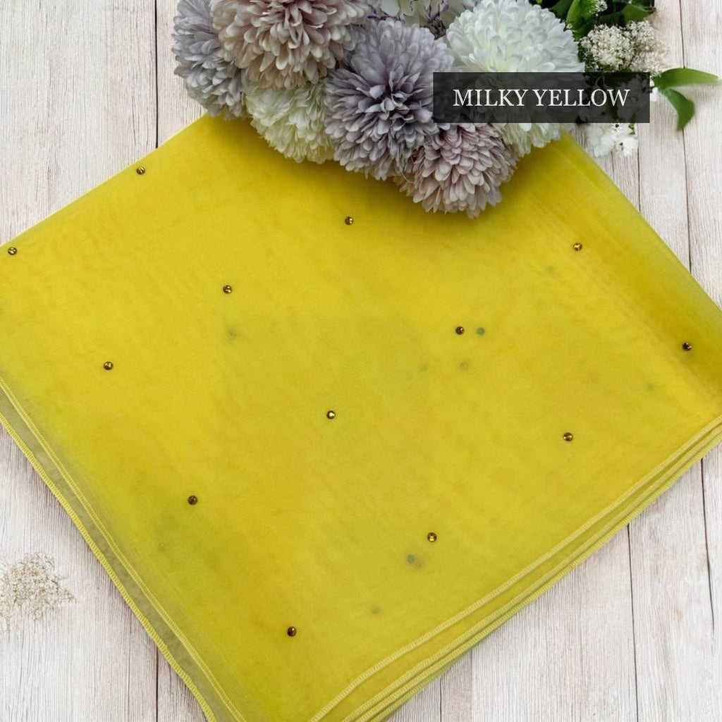 Tudung Bawal Tabur Crystal Colour (Bawal No 1)