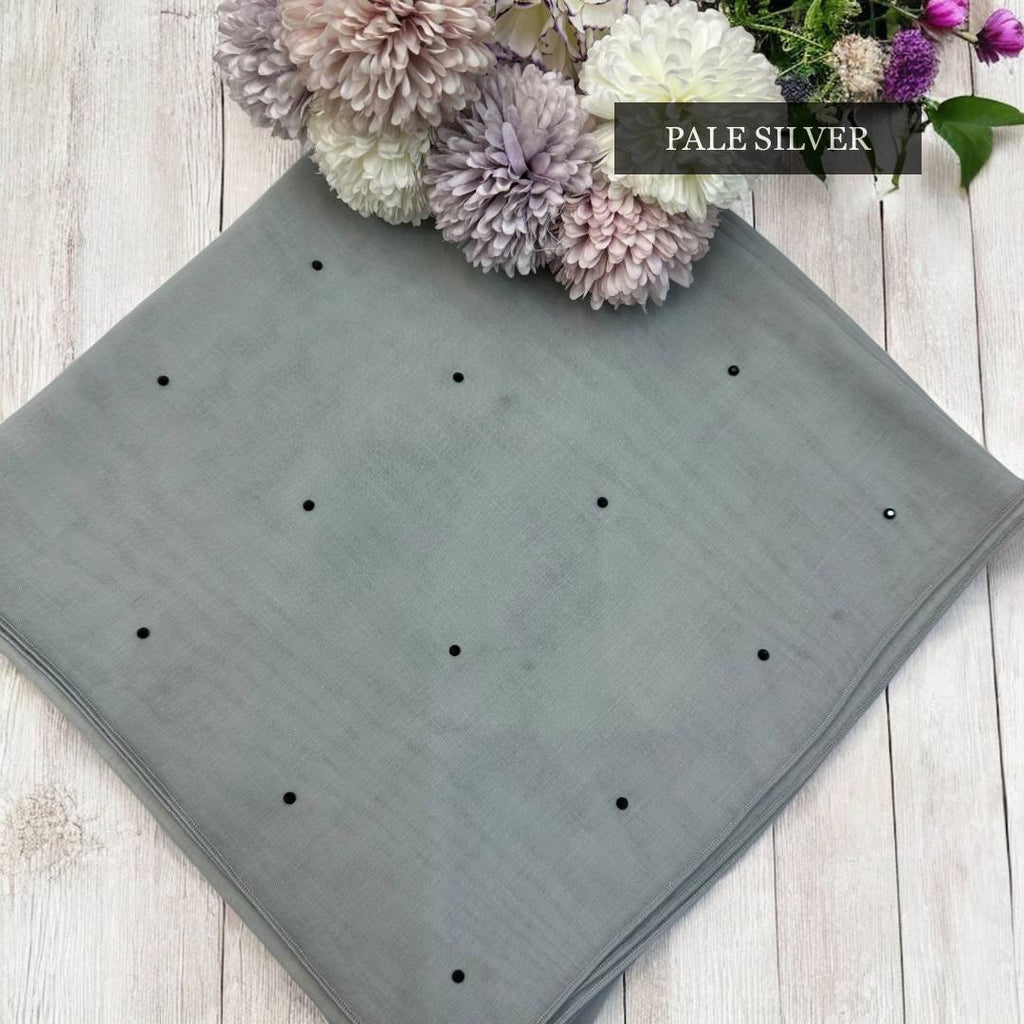 Tudung Bawal Tabur Crystal Colour (Bawal No 1)