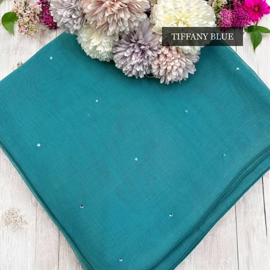 Tudung Bawal Tabur Crystal Colour (Bawal No 1)