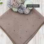 Tudung Bawal Tabur Crystal Colour (Bawal No 1)