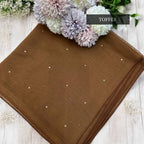 Tudung Bawal Tabur Crystal Colour (Bawal No 1)