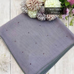 Tudung Bawal Tabur Crystal Colour (Bawal No 1)
