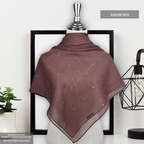 Tudung Bawal Tabur Crystal SWA (Bawal No 1)