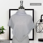 Tudung Bawal Tabur Crystal SWA (Bawal No 1)