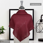 Tudung Bawal Tabur Crystal AB Premium (Bawal No 1)