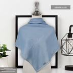 Tudung Bawal Tabur Crystal SWA (Bawal No 1)