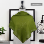 Tudung Bawal Tabur Crystal SWA (Bawal No 1)