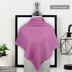 Tudung Bawal Tabur Crystal SWA (Bawal No 1)