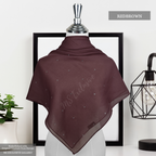 Tudung Bawal Tabur Crystal SWA (Bawal No 1)