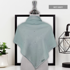 Tudung Bawal Tabur Crystal AB Premium (Bawal No 1)