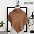 Tudung Bawal Tabur Crystal SWA (Bawal No 1)
